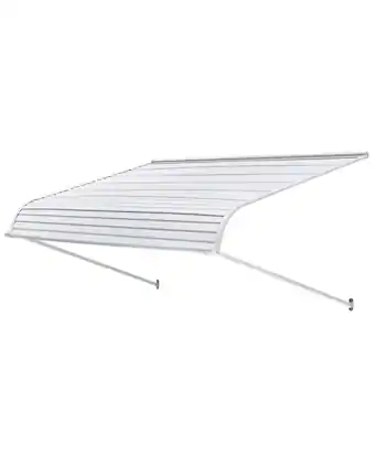 Front. VEVOR - Aluminum Awning 60 x 42 in, Durable Window Awning Door Canopy, Lightweight and Stable Aluminum Awnings - Black.