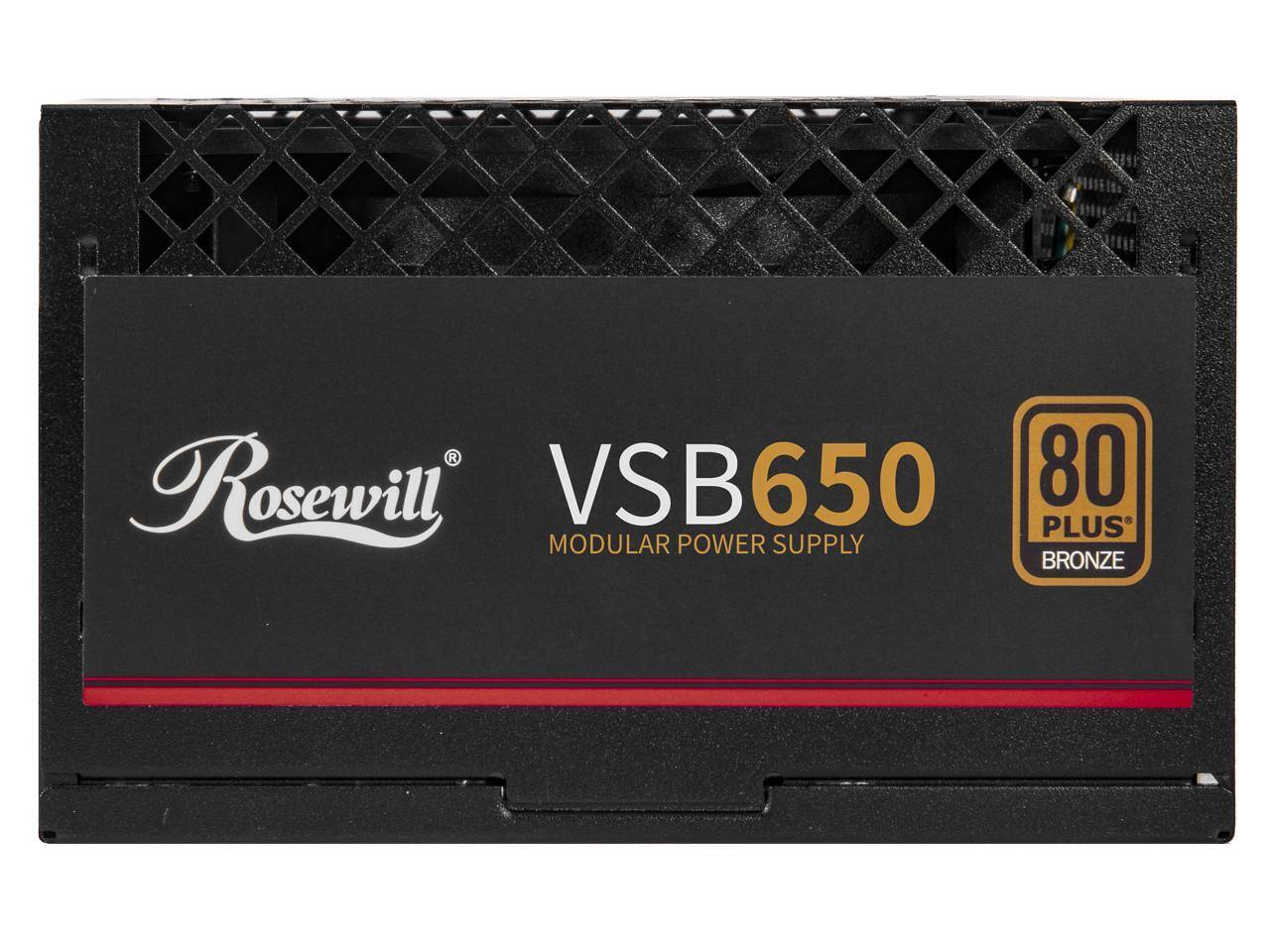 Rosewill VSB650 80 PLUS MODULAR POWER SUPPLY BRONZE
