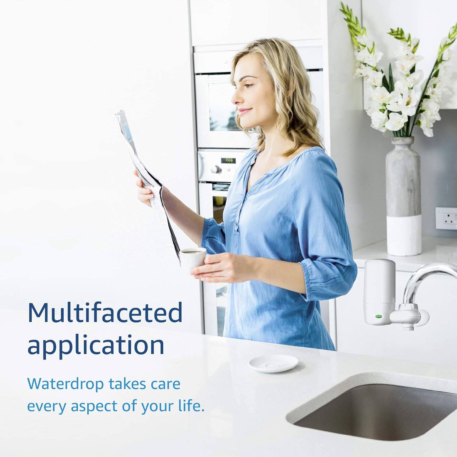 Multifaceted application  
Waterdrop takes care every aspect of your life.