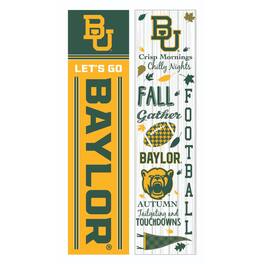 Evergreen Enterprises - Baylor Bears 47" Double Sided Fall Leaner Fan Sign - Multicolor