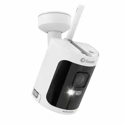 Front. Swann - NVW-600CMB 2K Wireless Camera With Removable Battery Weatherproof IP66.