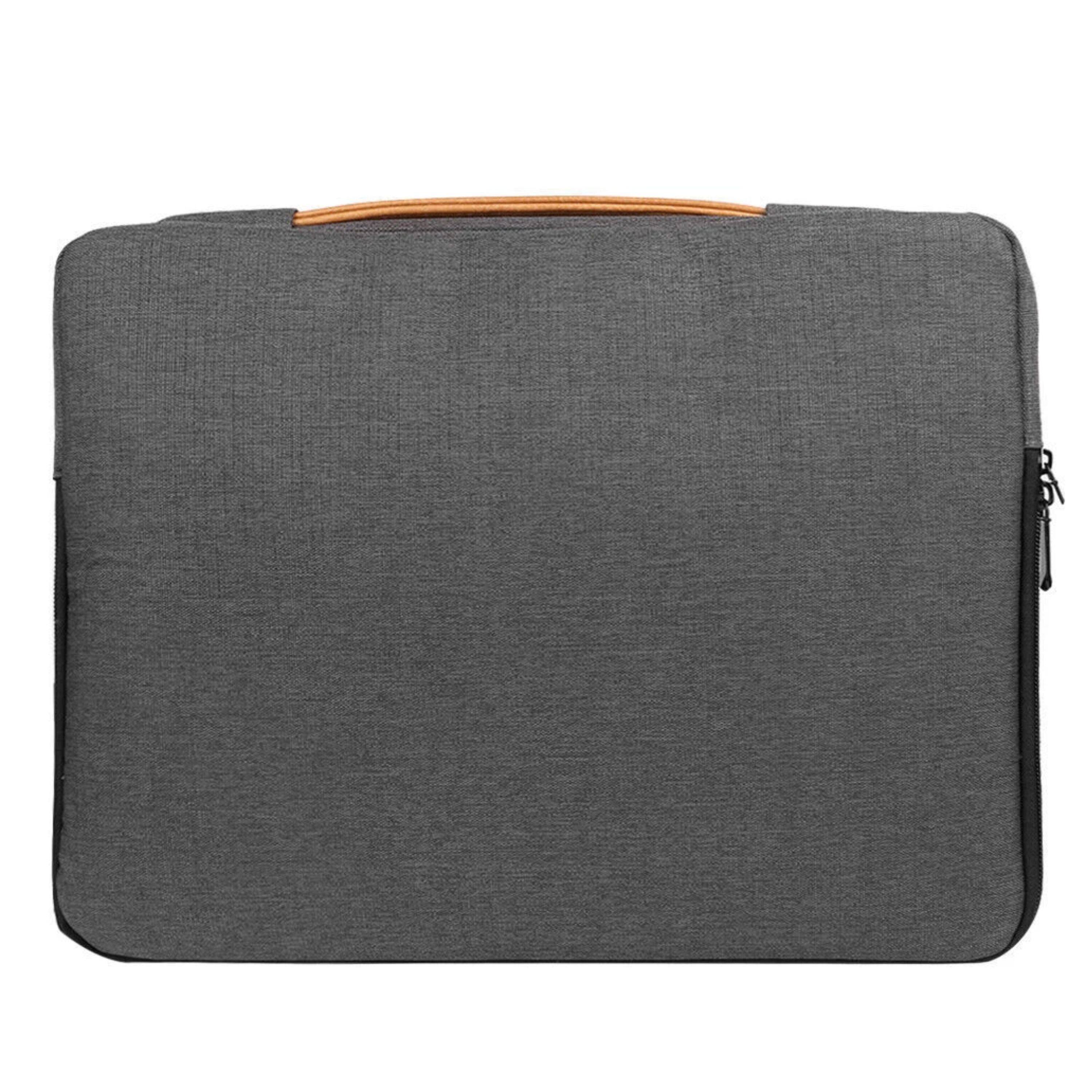 Angle. Kitcheniva - Shock Absorbing Laptop Sleeve Case Carry Bag For 13" Laptop - Gray.