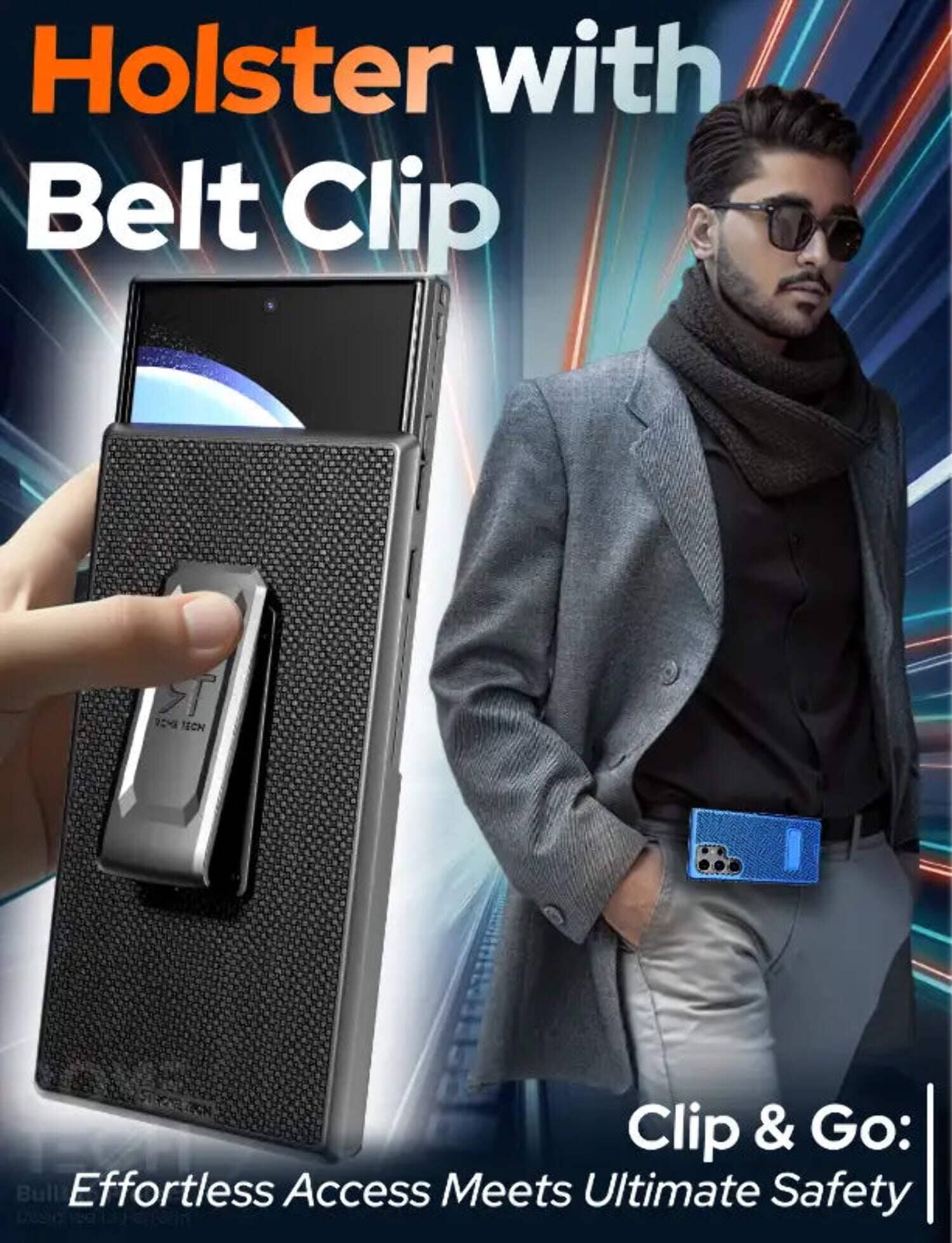 Holster with Belt Clip

Clip & Go: Effortless Access Meets Ultimate Safety