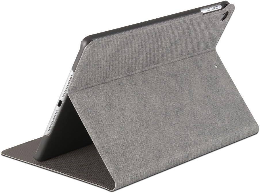 Alt View 1. DuraSafe Cases - iPad 9.7" 4th/3rd/2nd Gen 2012/2011 Deer Print Smart Folio with Auto Sleep/Wake A1395 A1396 A1397 A1416 A1430 A1403 - Gray.