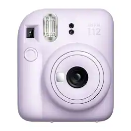 Fujifilm - Instax Mini 12 Instant Camera (Lilac Purple) and Instax Film Kit Bundle