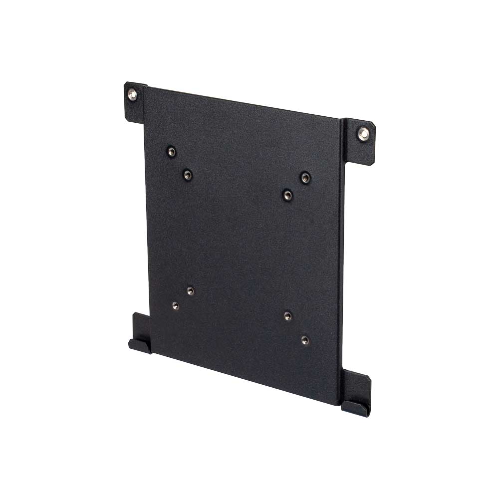 Front. RackSolutions - RackSolutions Dual VESA Adapter for 100-A Wall Mount - Black.