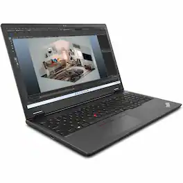 Lenovo - ThinkPad P16v Gen 1 21FE0028US 16" Mobile Workstation - WUXGA - AMD Ryzen 7 PRO 7840HS - 32 GB - 1 TB SSD - Engli - Thunder Black