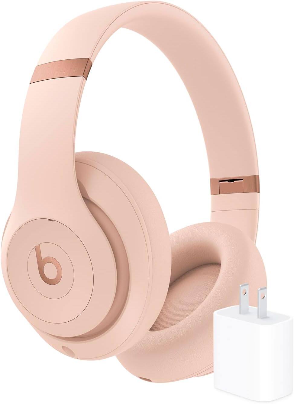 Front. Beats - Beats - Studio Pro x Kim Kardashian + Power Adapter - Brown.