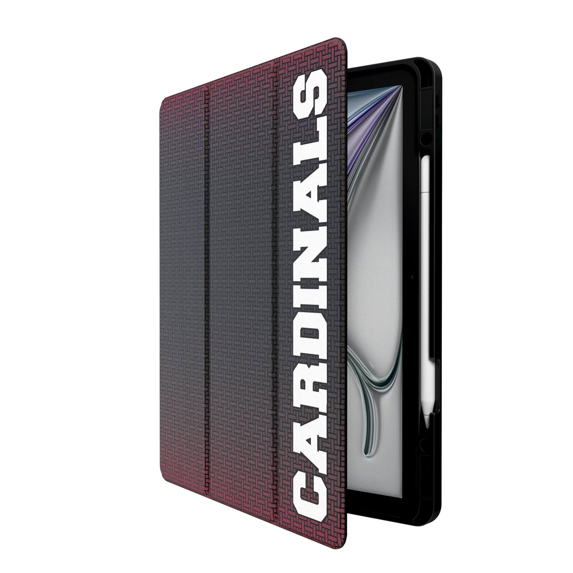 Alt View 1. Keyscaper - Chicago Cardinals iPad Case - 13in Air M2 - Black.