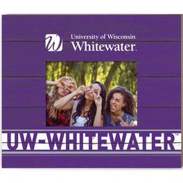 Jardine - Wisconsin-Whitewater Warhawks 11'' x 13'' Team Spirit Scholastic Picture Frame - Purple