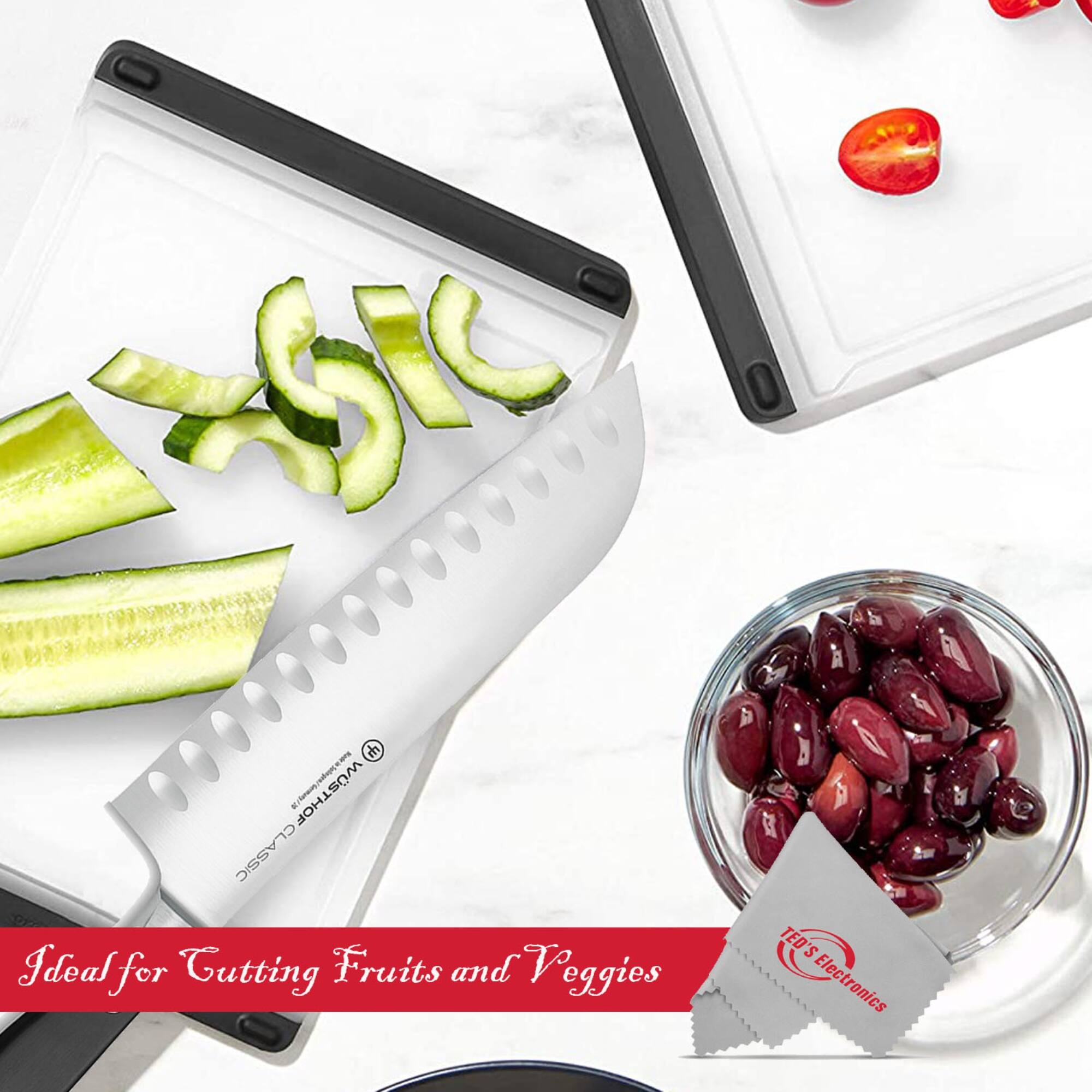 ASIC!  
h Nioa WSTHOF CLASSIC  
Ideal for Gutting Fruits and Veggies  

TED'S Electronics