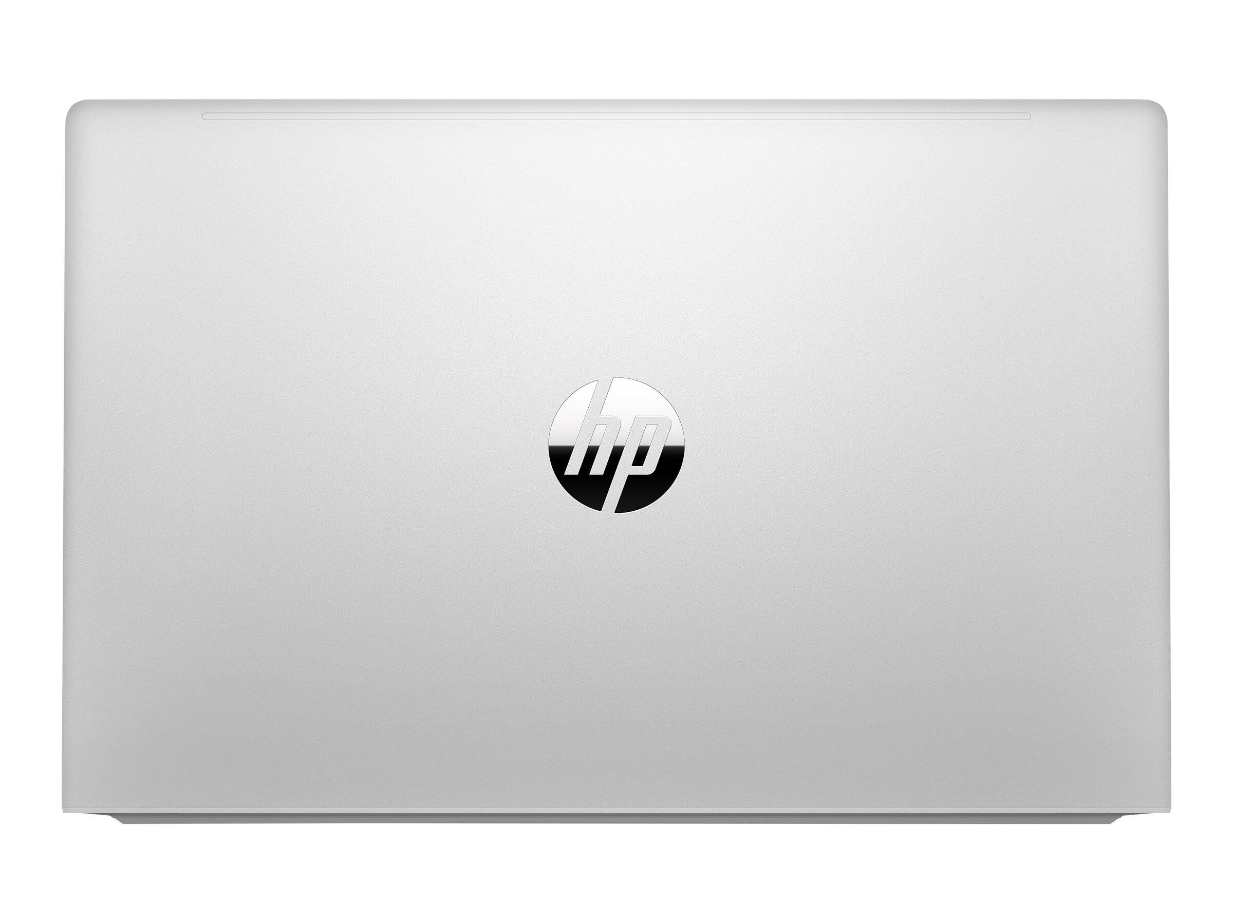Alt View 3. HP - ProBook 455 G9 15.6" FHD IPS AMD Ryzen 5 5625U 2.3 GHz up to 4.3 GHz 8GB DDR4 256GB SSD Windows 11 Pro Laptop - Silver.