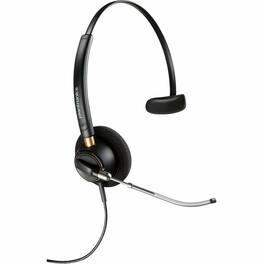 HP - Poly EncorePro 510V Voice Tube Microphone with Quick Disconnect Monoaural Headset TAA - Mono - Mini-phone (3.5mm) - Wire - Unknown