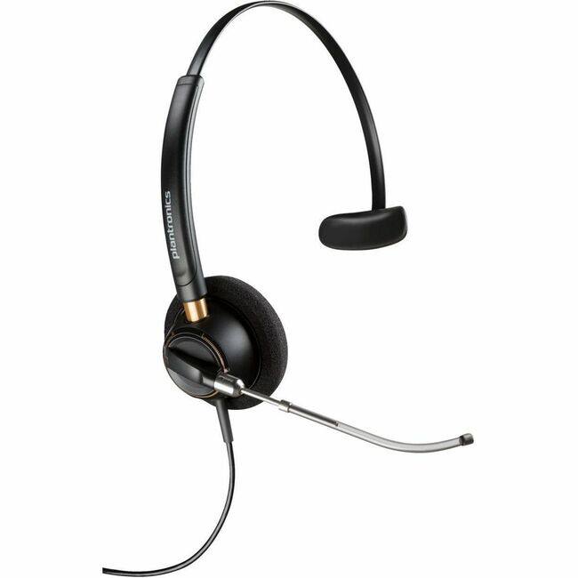 Front. HP - Poly EncorePro 510V Voice Tube Microphone with Quick Disconnect Monoaural Headset TAA - Mono - Mini-phone (3.5mm) - Wire - Unknown.