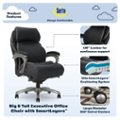 Angle Zoom. Serta - Big & Tall with Smart Layers Technology and AIR Lumbar Bonded Leather Executive Chair - Black.