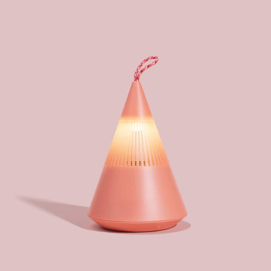 Anysun - 360° Surround Sound Camping Lamp Bluetooth Speaker - IP67 Waterproof, TWS Pairing, 3-Speed Light