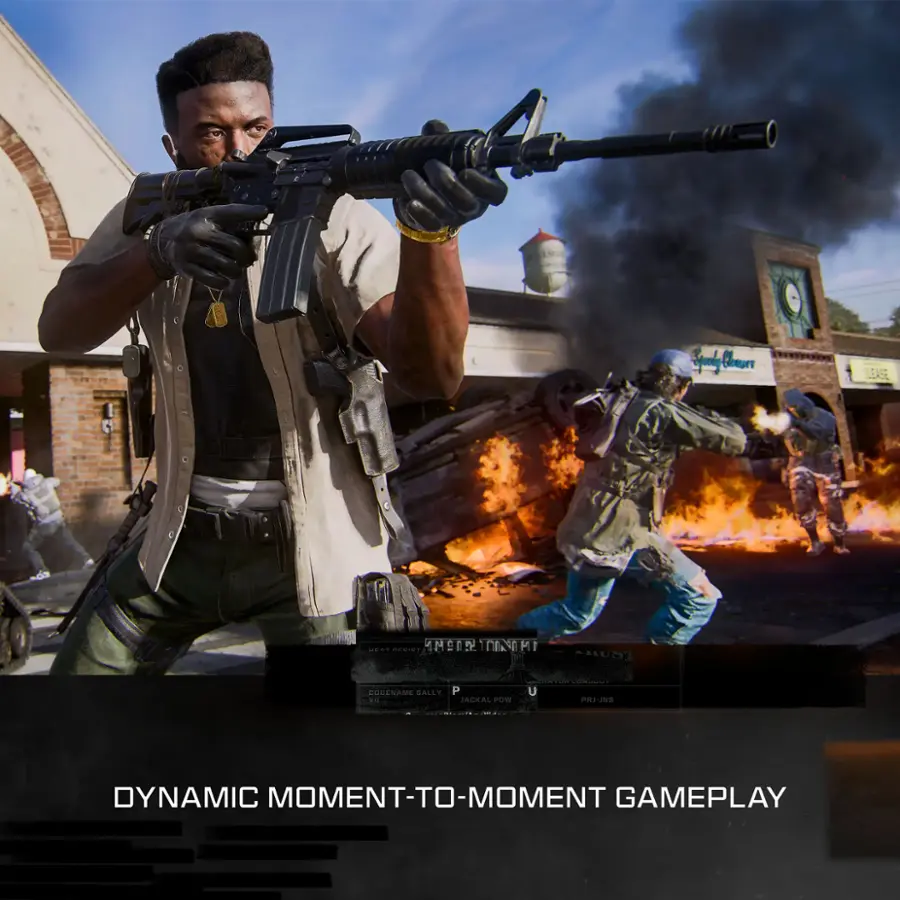 SCE Amornmi InMotion LLC Sally Ril P Jackal PoW U | PREIS | DYNAMIC MOMENT-TO-MOMENT GAMEPLAY
