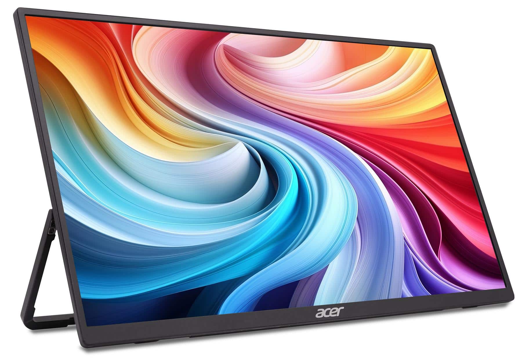 Left. AOpen - PM161Q Abmiuuzx 16" LCD Portable Monitor 60Hz 1920 x 1080 Full HD - Black.