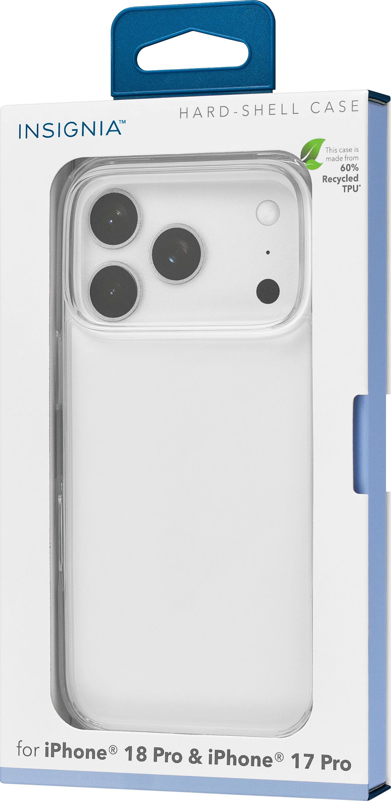HARD-SHELL HARD CASE INSIGNIA

This carm is made from 50% Recycled TPU for iPhone 18 Pro & iPhone 17 Pro