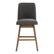 Front. OSP Home Furnishings - Finley 30" Swivel Barstool 2-Pack - Charcoal/Med Oak.