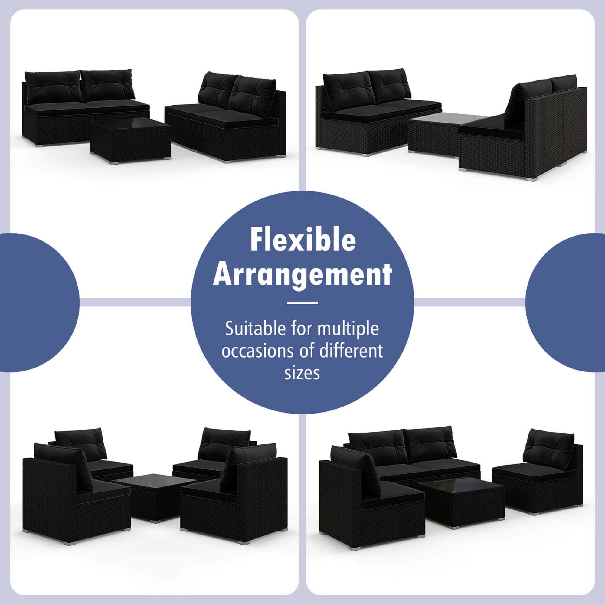 Flexible Arrangement
Suitable for multiple occasions of different sizes