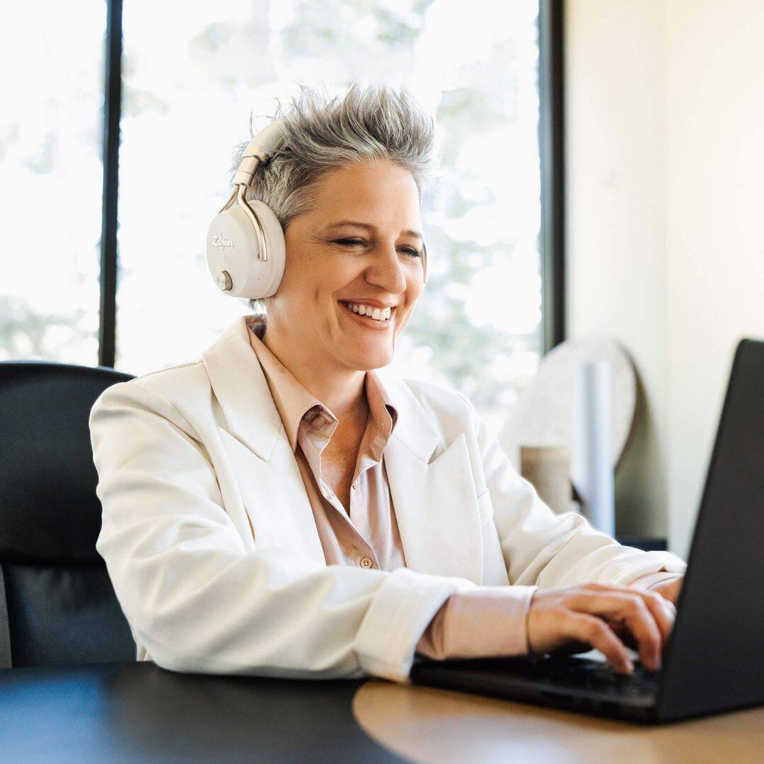 Back. Zildjian - ALCHEM-E Perfect Tune Headphones - Sandstorm.