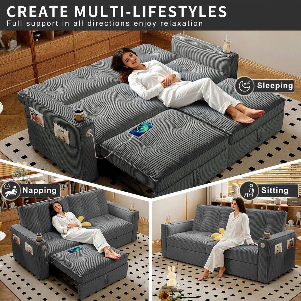 CREATE MULTI-LIFESTYLES  
Full support in all directions enjoy relaxation  

Sleeping  
Napping  
Sitting