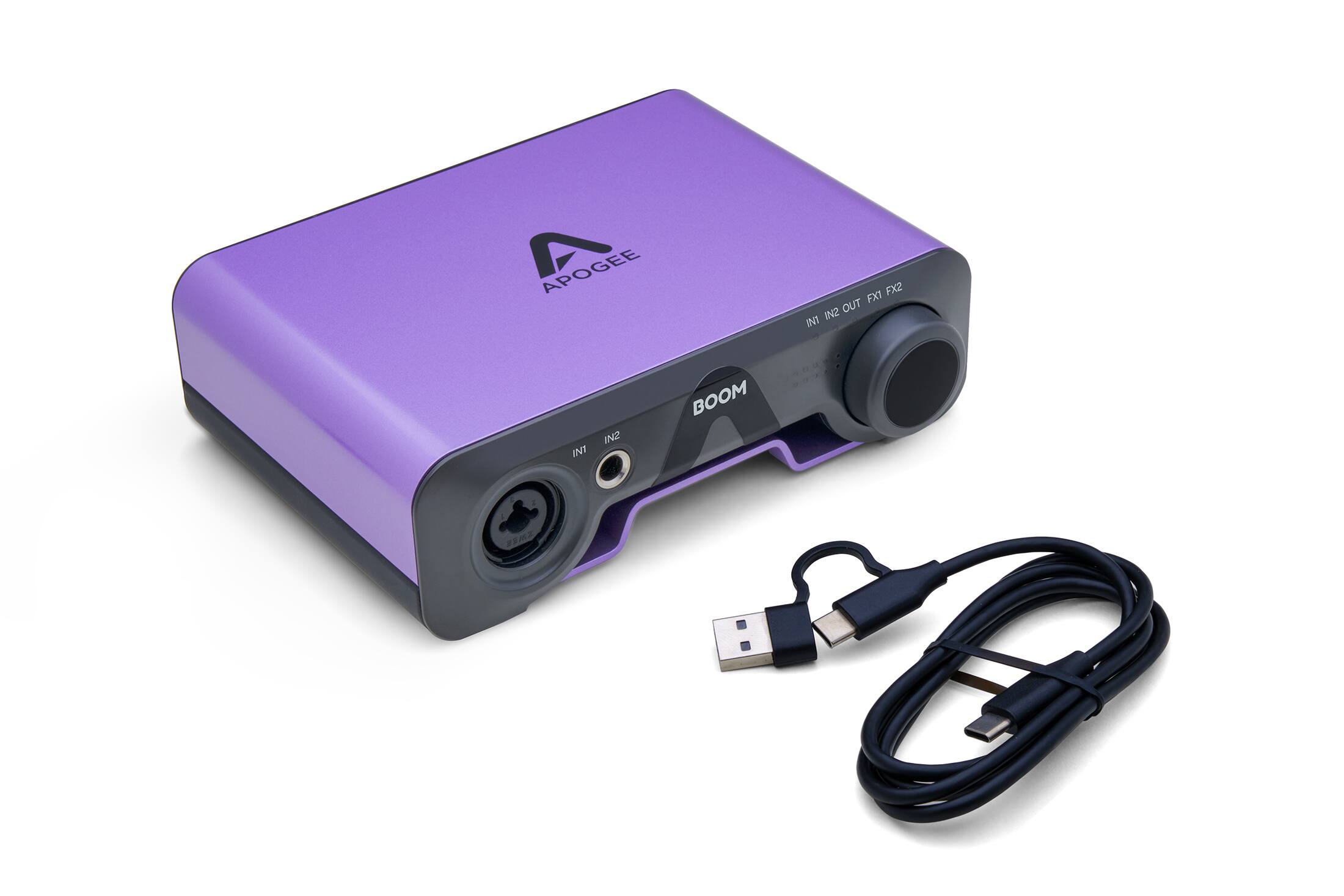Alt View 13. Apogee - BOOM Audio Interface - Purple.