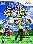 Front Detail. We Love Golf - Nintendo Wii.