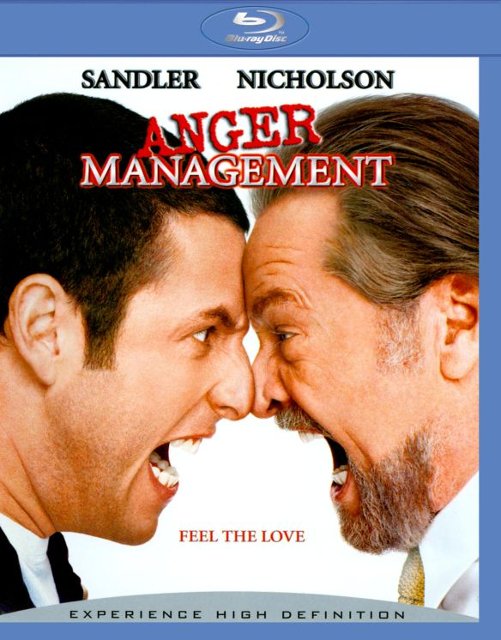 Front Standard. Anger Management [Blu-ray] [2003].