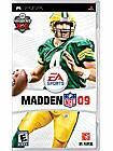 Front Detail. Madden NFL 09 - PSP.