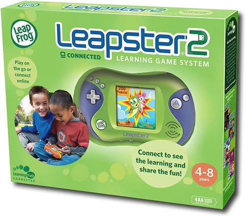 LeapFrog Leapster Learning Game System Handheld Console Green for sale online 