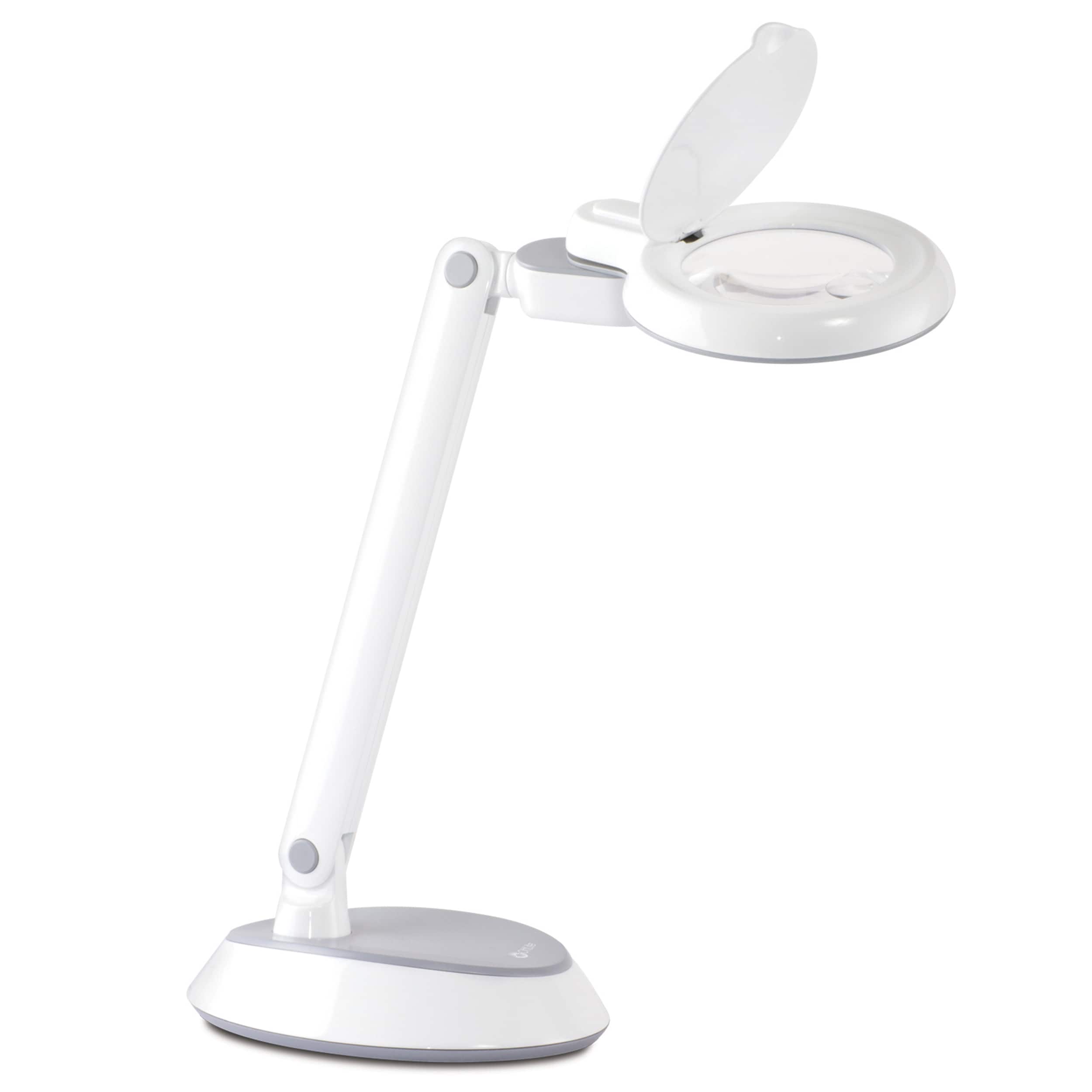 OttLite - Space-Saving LED Magnifier Desk Lamp - White price history on PriceWatchPro