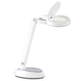 OttLite - Space-Saving LED Magnifier Desk Lamp - White