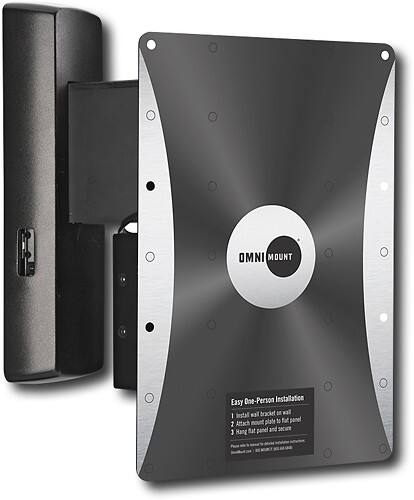 Front Standard. OmniMount - Power40 Motorized Mount for Most 23-40" Flat-Panel TVs.