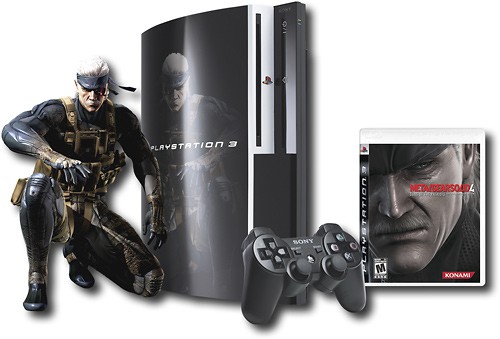 Sony Playstation 3 Slim 320gb Game Console System PS3 Bundle with 3 Games  Madden Killzone 2 Metal Gear Solid 4