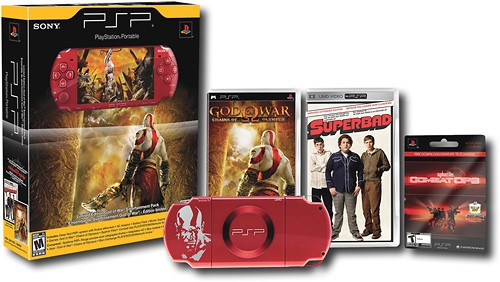 Best Buy: Sony Limited Edition God of War PSP Entertainment Pack 98892
