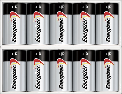  Energizer - MAX D Batteries (10-Pack)