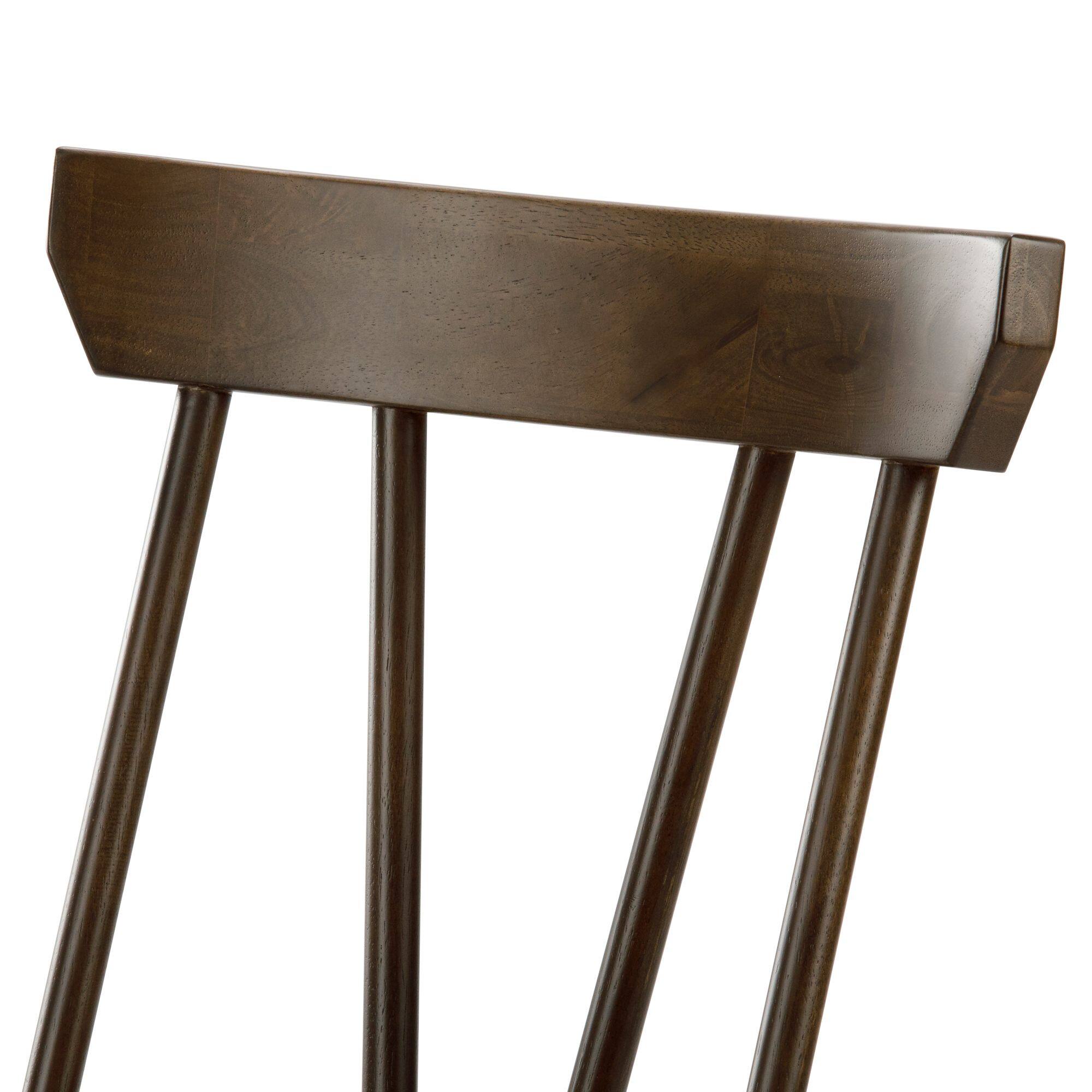 Alt View 2. Plank+Beam - Windsor Dining Chair (1 pack), Walnut - Walnut.