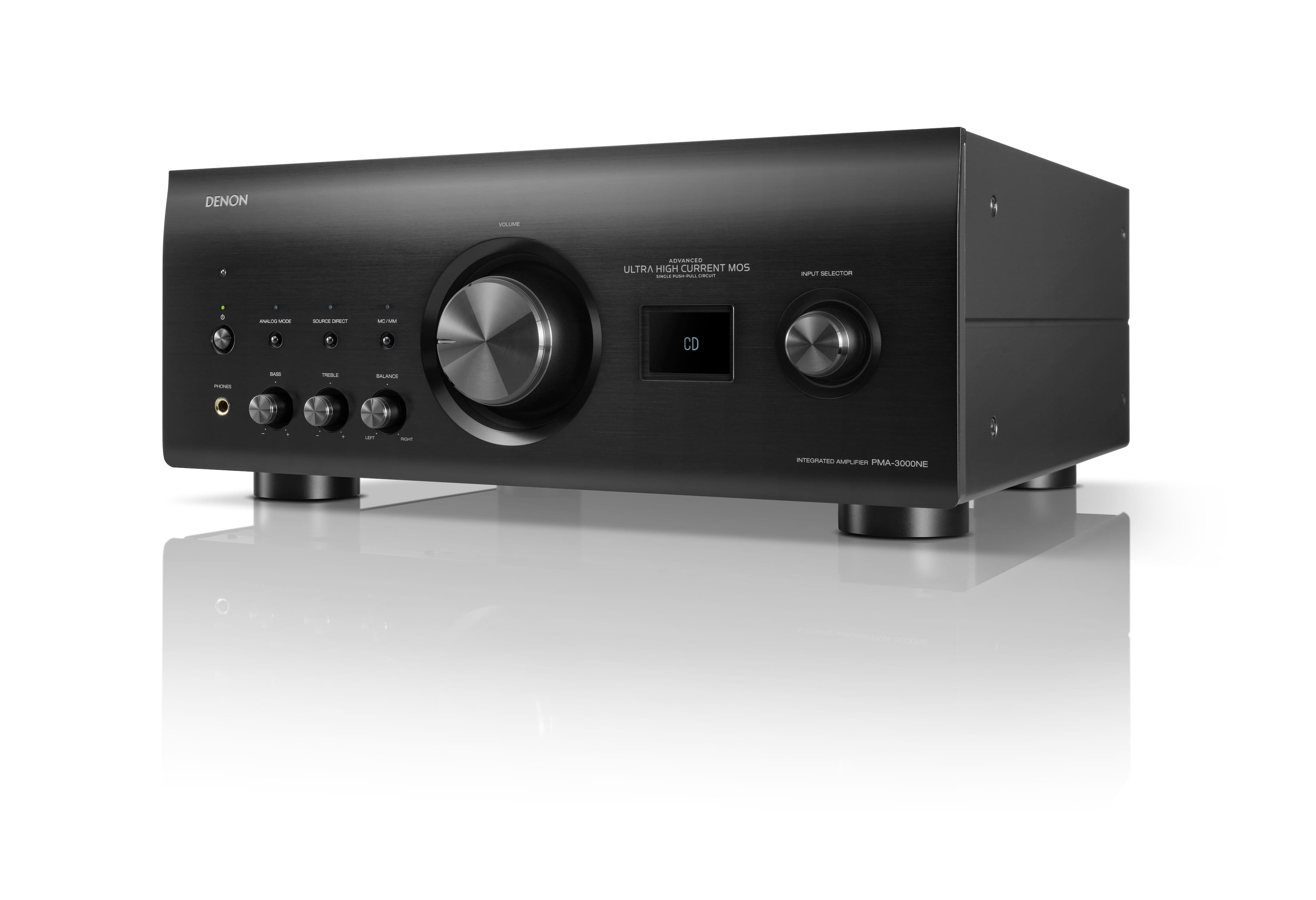 Denon PMA 3000NE 160W 2 0 Ch Integrated Amplifier Black PMA3000NEBLACK Best Buy