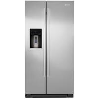 Customer Reviews Jenn Air Jsc23c9eem Best Jenn Air Euro Style 22 7 Cu Ft Side By Counter Depth Refrigerator Monochromatic Stainless Steel