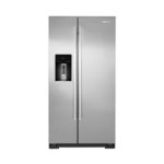 Front Zoom. Euro-Style 22.7 Cu. Ft. Side-by-Side Counter-Depth Refrigerator.