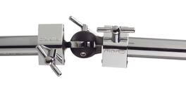 Gibraltar Hardware - Ultra Adjust Tube Connector, Infinite Angle Adjustment, Secure Connection for Drum Rack Tubes, Chrome Finish