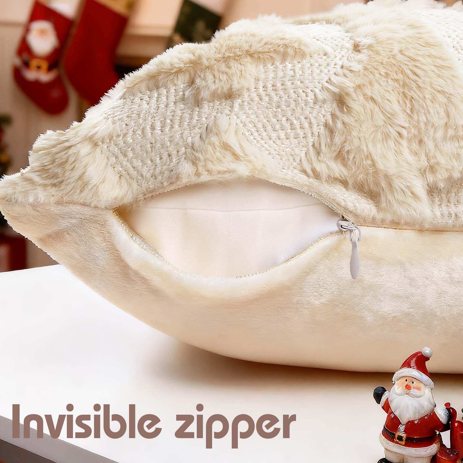 Invisible zipper