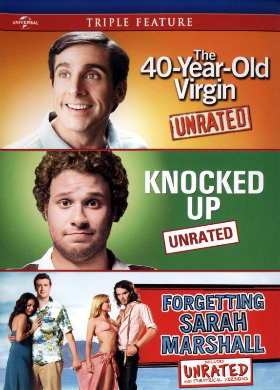  The 40-Year-Old Virgin/Knocked Up/Forgetting Sarah Marshall [3 Discs] [DVD]