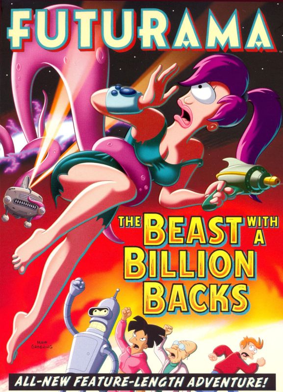  Futurama: The Beast with a Billion Backs [DVD]