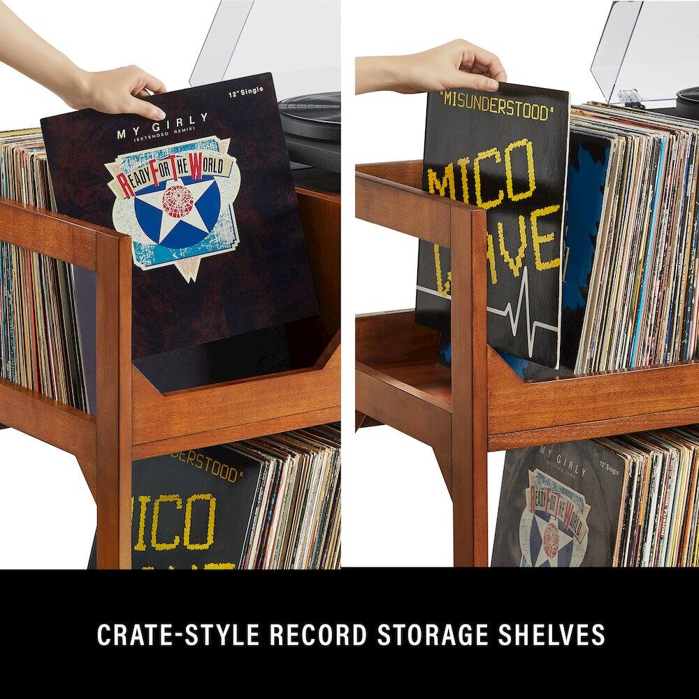 12" Single  
MY GIRLY  
READY FOR THE WORLD  

"MISUNDERSTOOD"  
MICO LIVE  

CRATE-STYLE RECORD STORAGE SHELVES