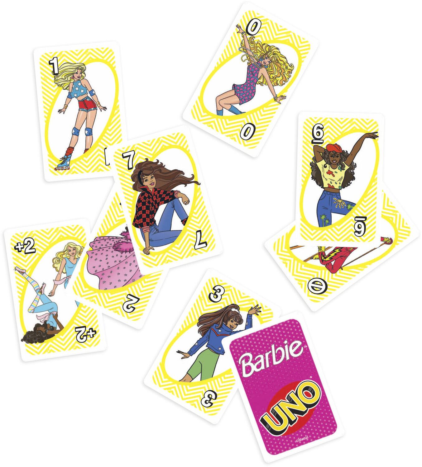 Mattel Games UNO: Barbie Collectibles Multicolor 194735326839