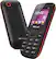 Front Standard. Blu - Jenny T172 Cell Phone (Unlocked) - Black/Red.