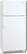 Angle Standard. Frigidaire - 16.5 Cu. Ft. Top-Mount Refrigerator - White.